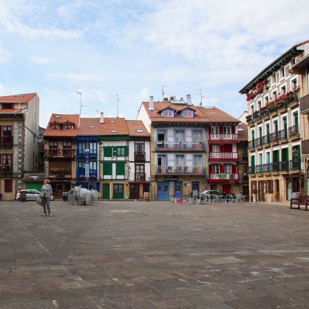 Barrio de la Marina en Hondarribia