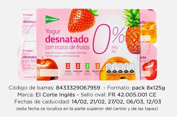 Yogur El Corte Inglés Yogur El Corte Inglés