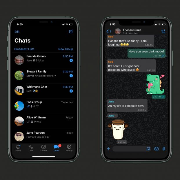 WhatsApp modo oscuro: cómo activarlo en iPhone y Android