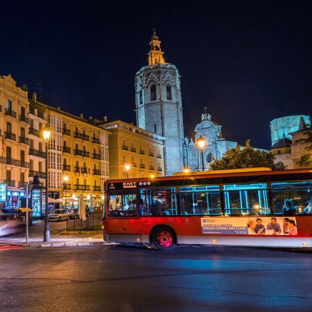 Autobús en Valencia