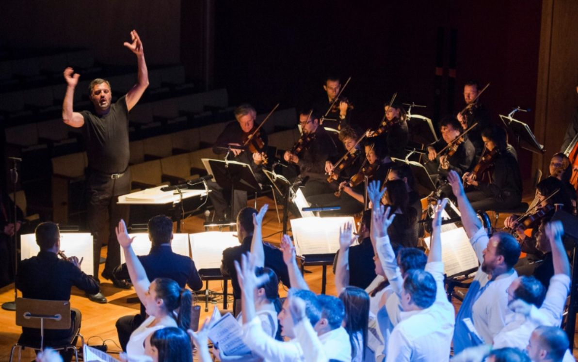 Actuación International Bach Festival en Fitur