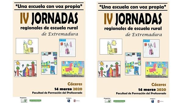 Cartel IV Jornadad regionales de escuela rural