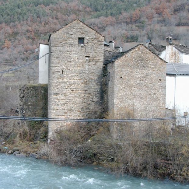 Torre de la carcel de Broto