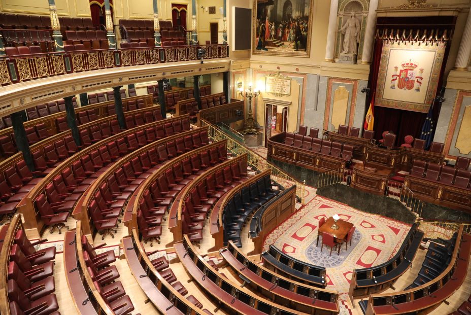 Congreso de los Diputados y el coronavirus