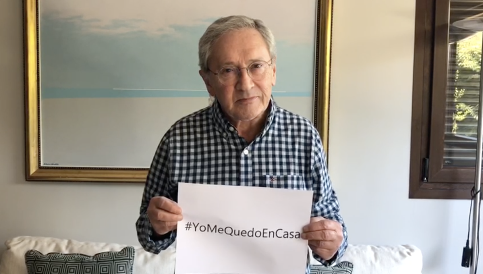 Fernando Ónega y 65Ymás se suman a la campaña "#Yo me quedo en casa"