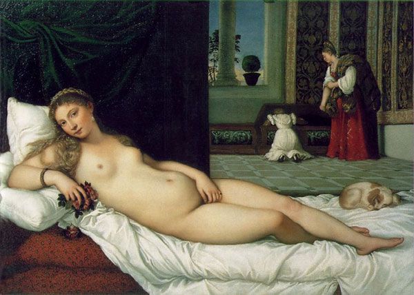 Tiziano, Venus  de Urbino