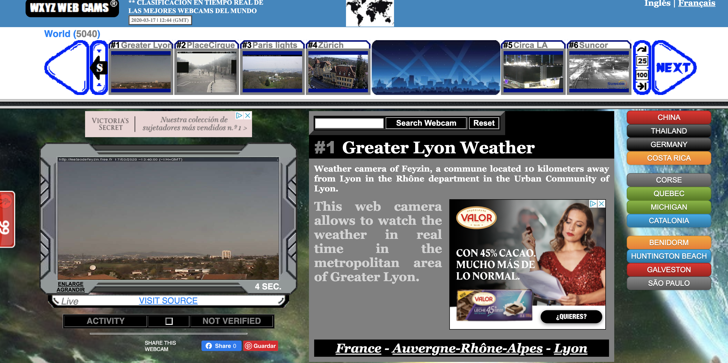 WXYZ Web Cams