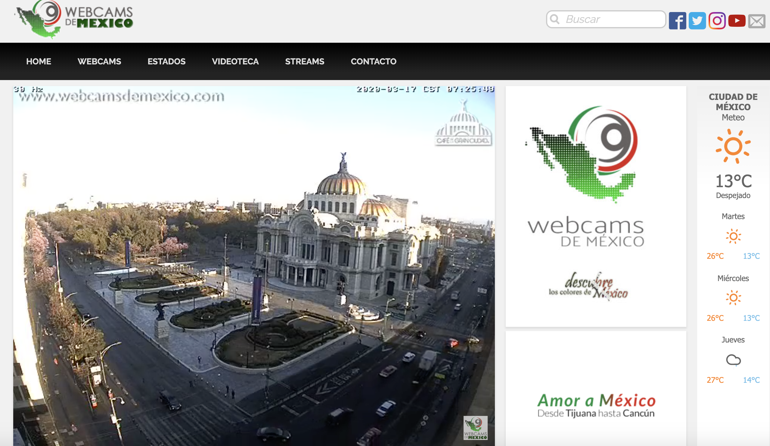 Webcams de México