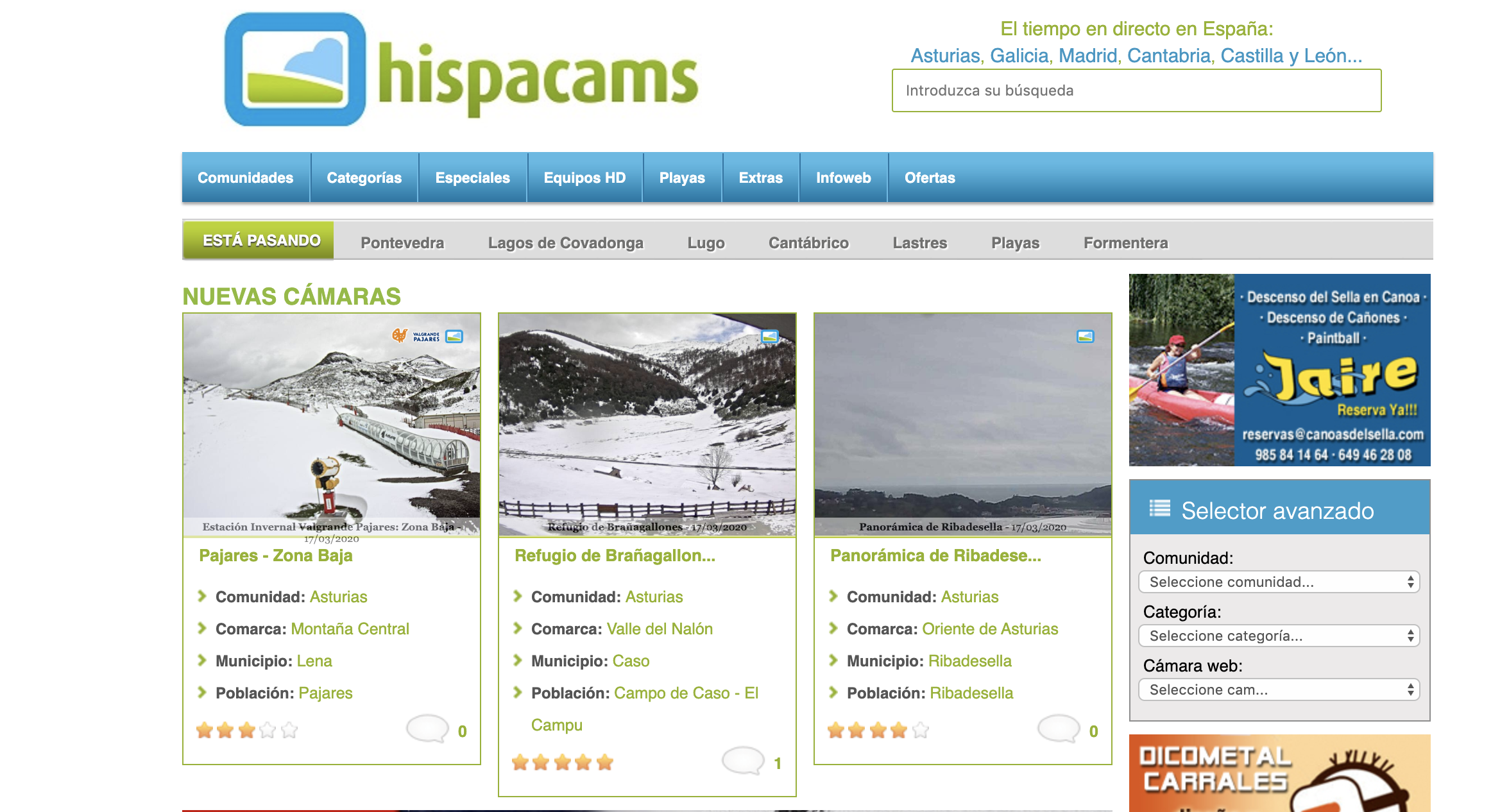 Hispacams