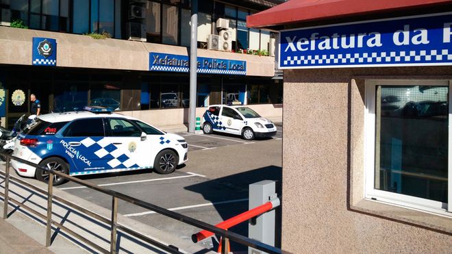 Garita de la Jefatura de Policía Local de Vigo