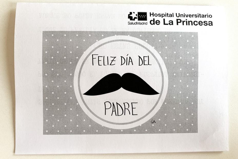 Felicitación por el Día del Padre en el Hospital de La Princesa