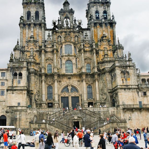  Plazas mayores más bonitas: Obradoiro(bigstock)