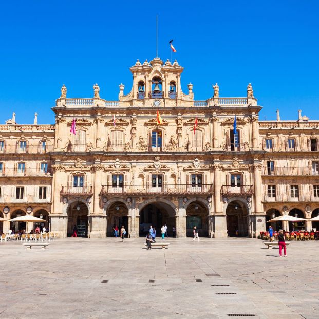  plazas mayores más bonitas: Salamanca (bigstock)