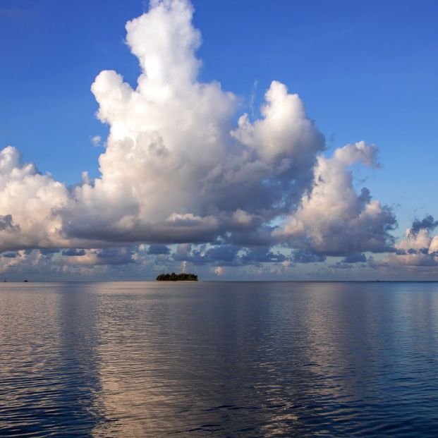 Nubes cúmulos