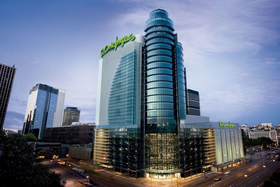 Edificio de El Corte Inglés. Foto: EuropaPress 