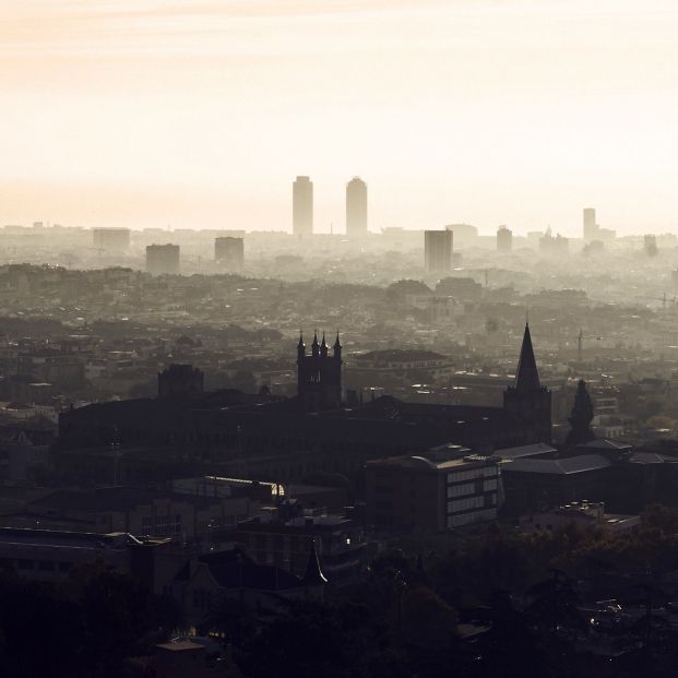 Contaminación en Barcelona. Foto: EuropaPress 