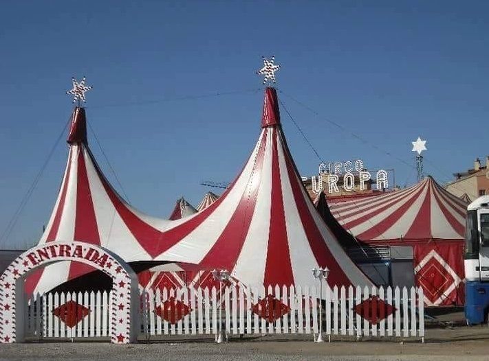 El Circo Europa confinado en Punta Umbria. Foto: EuropaPress