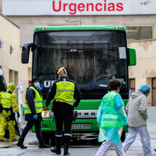 Descienden los contagios por coronavirus en Madrid. Foto: EuropaPress 