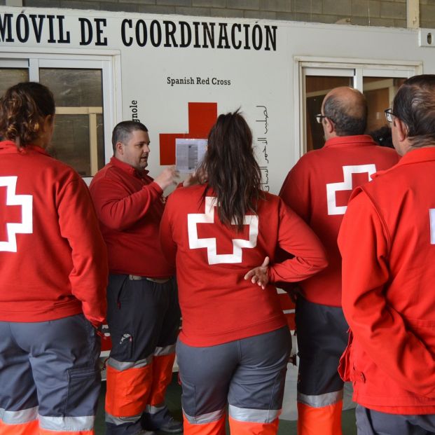 Cruz Roja contra el coronavirus. Foto: EuropaPress
