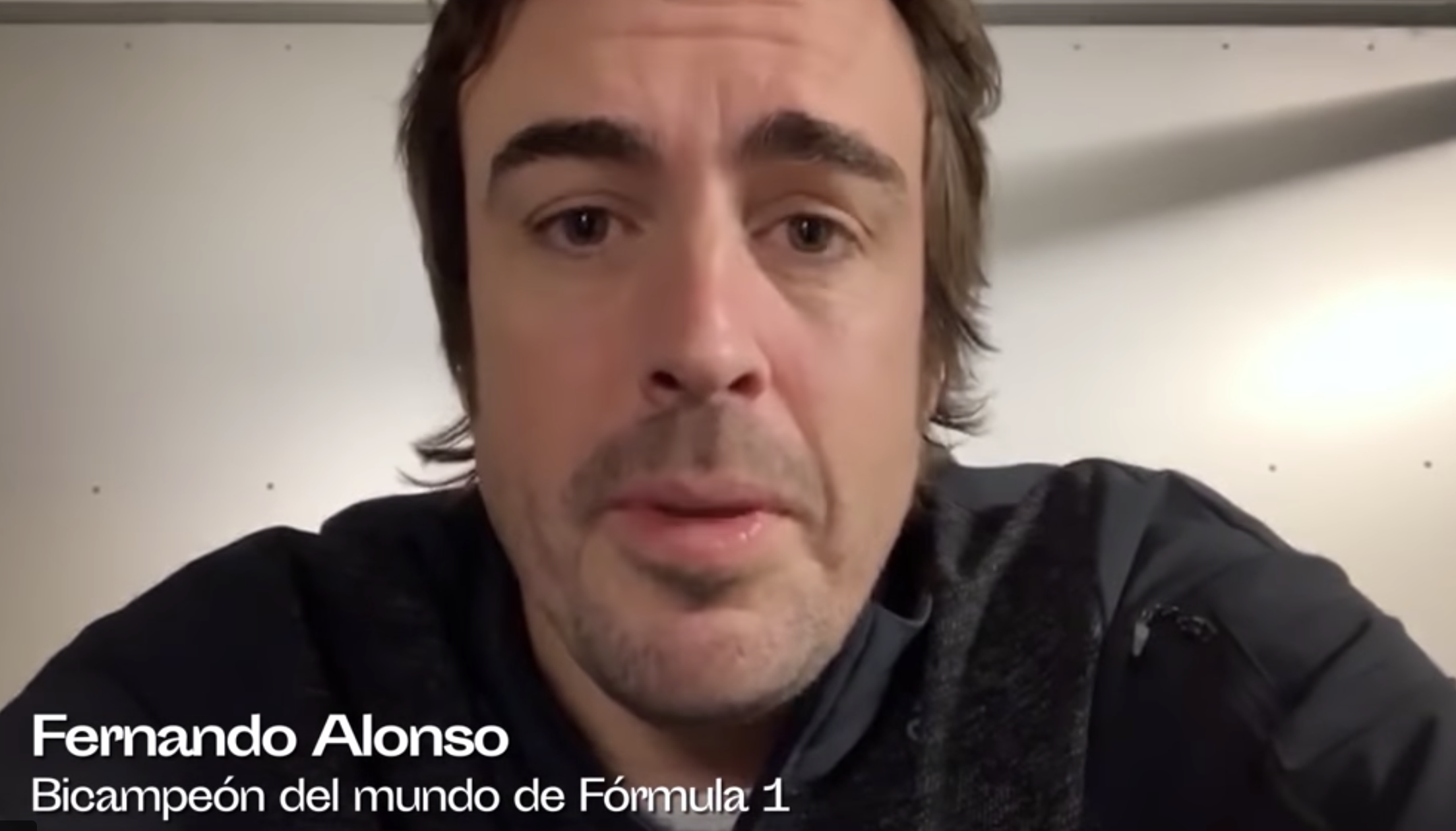 Fernando Alonso: "Queda un día menos y vamos a salir de esto"