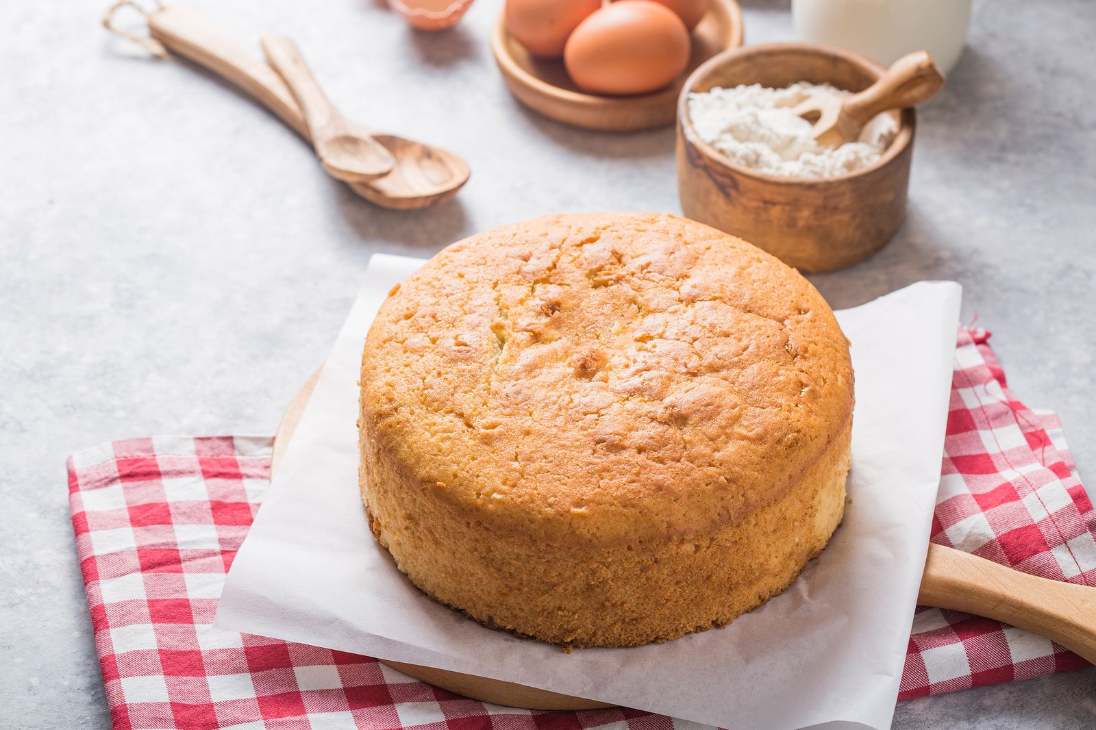 Receta de bizcocho sin levadura