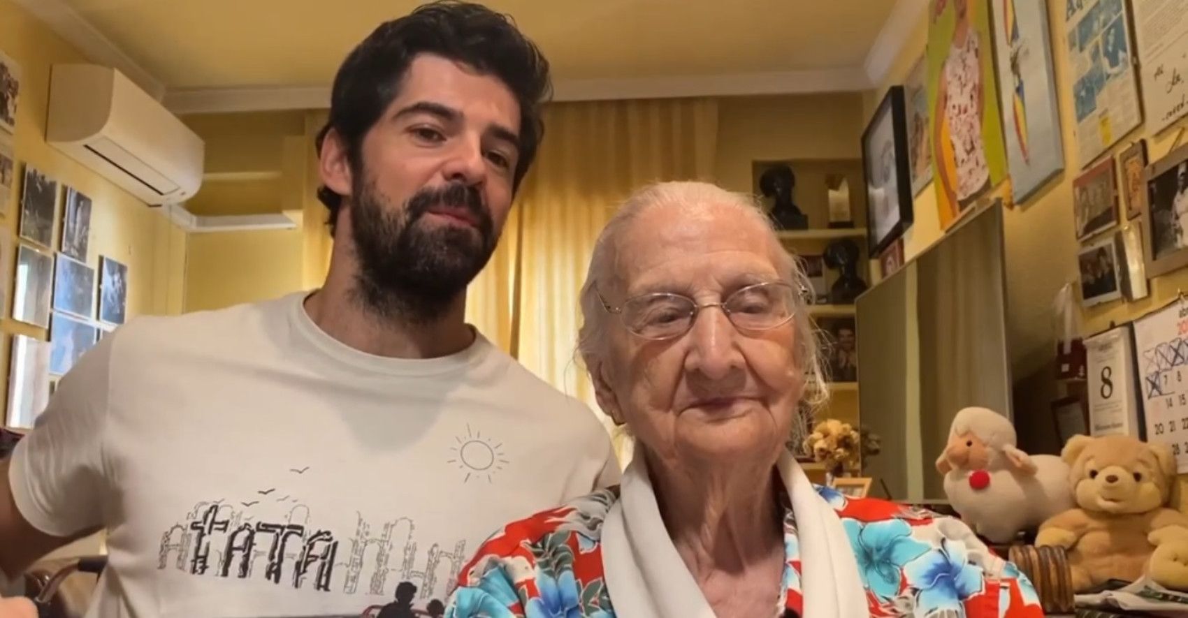 Descubre los vídeos virales de Luisa, la abuela 'influencer' del actor Miguel Ángel Muñoz