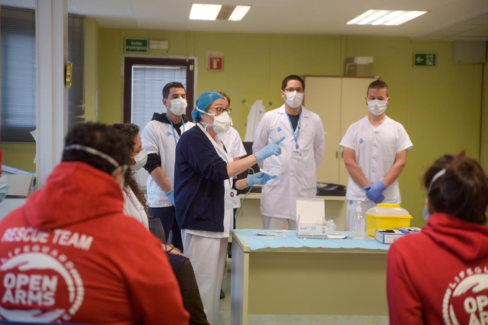 Open Arms se incorpora a la atención primaria en residencias. Foto: EuropaPress 