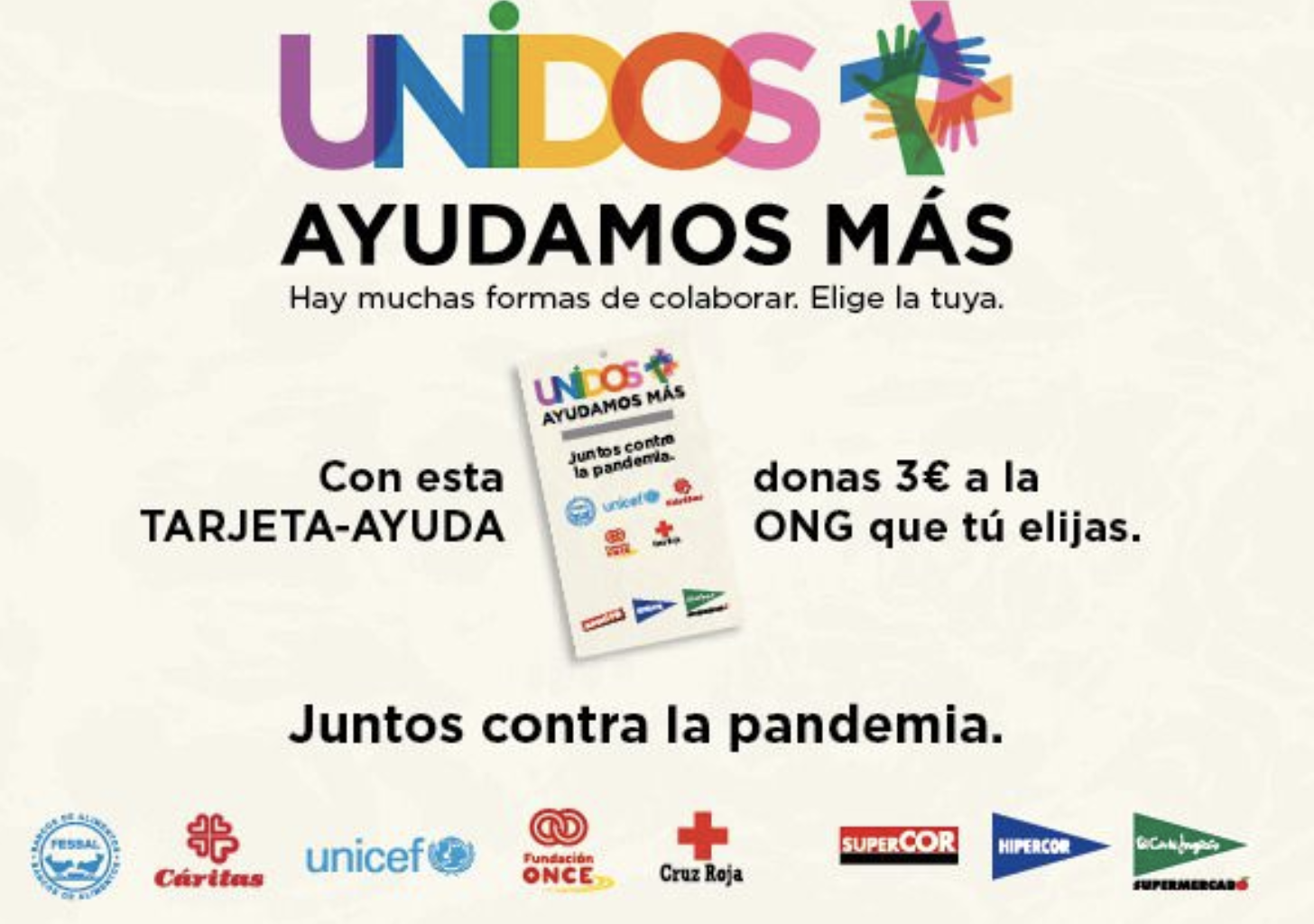  'Unidos Ayudamos Más' 