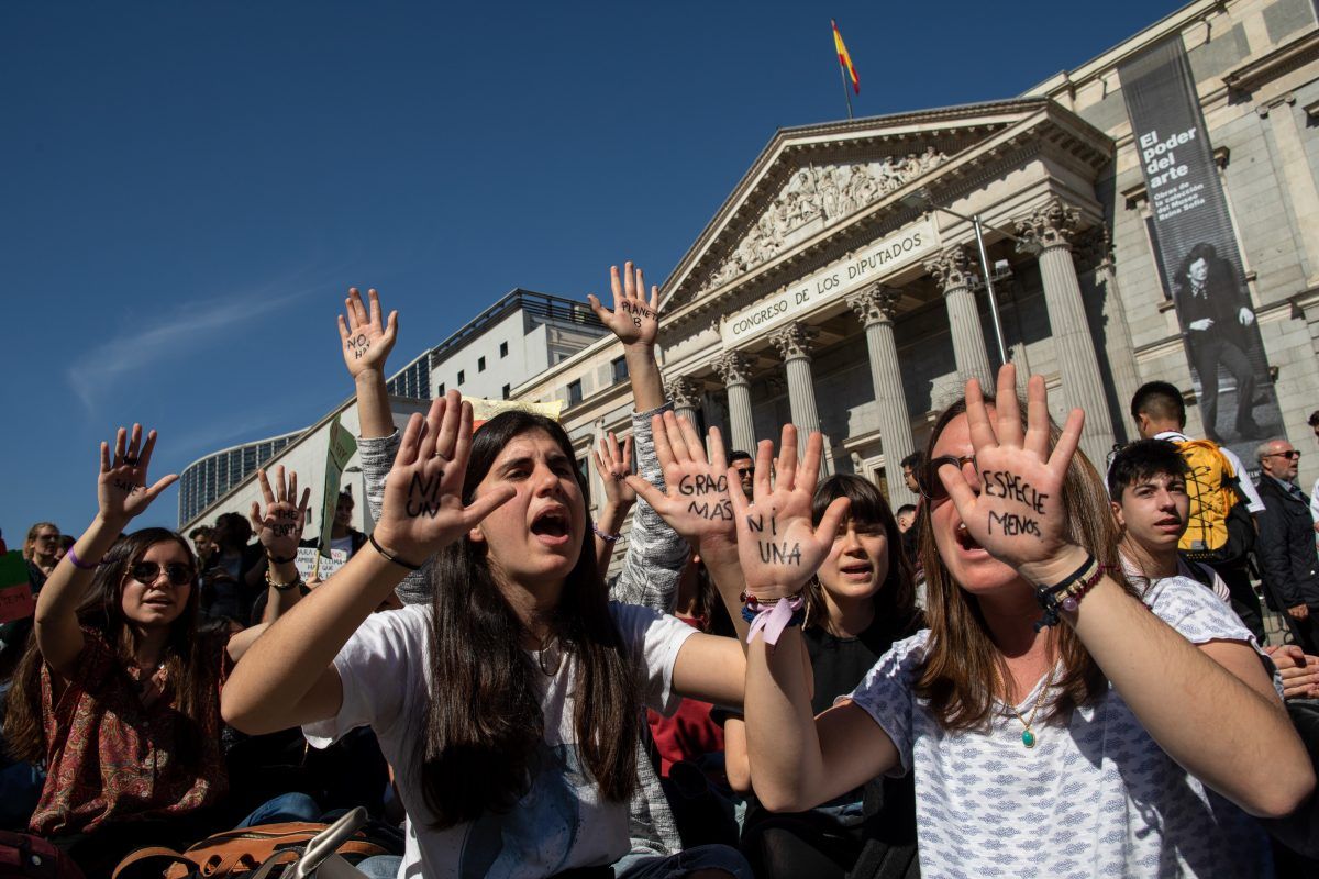 Decenas de colectivos de jóvenes españoles se han sumado a la huelga contra el cambio climático