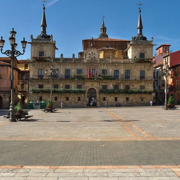 Plaza Mayor de Leon (Creative Commons)