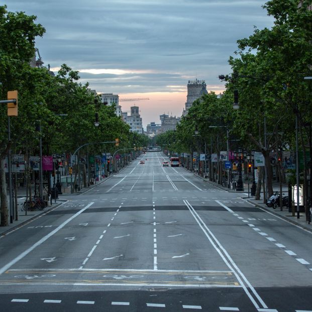 Coronavirus: Barcelona destinará los carriles laterales de la Gran Via y la Diagonal a peatones