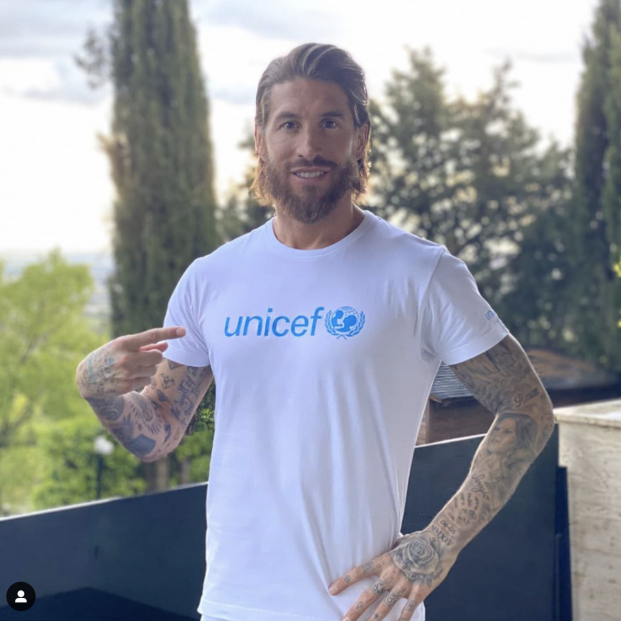 SERGIO RAMOS. UNICEF