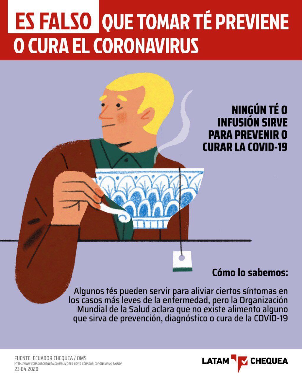 Falsos remedios (ilustrados) contra el coronavirus