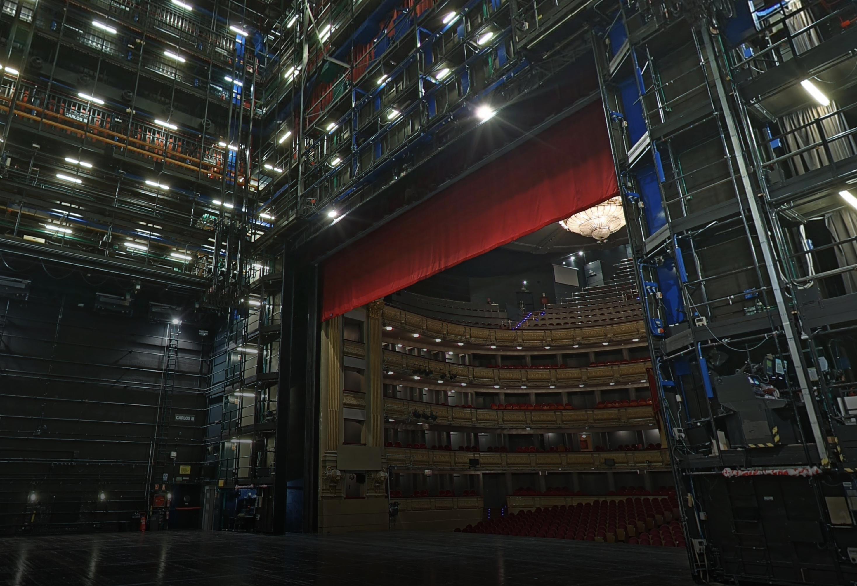 El Teatro Real por dentro