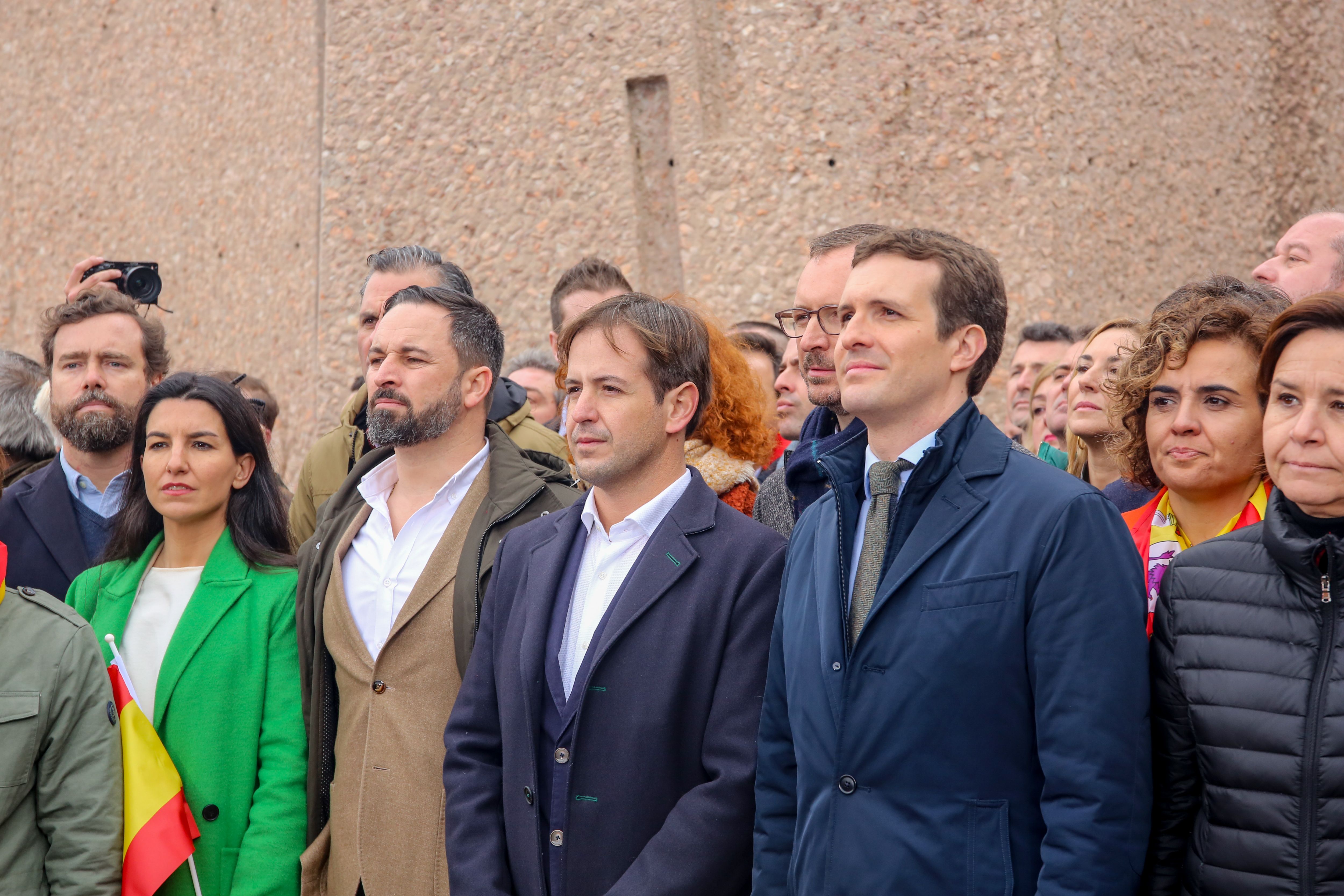 Pablo Casado y Santiago Abascal