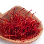 bigstock Saffron In A Wooden Scoop Over 295808023