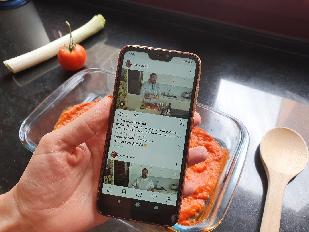 Cocina de cuarentena: grandes chefs explican sus recetas en redes sociales