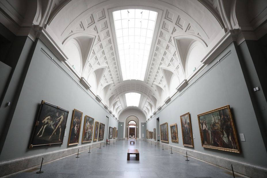 El Museo del Prado cerrado durante la pandemia de Covid-19 - Foto: Europa Press