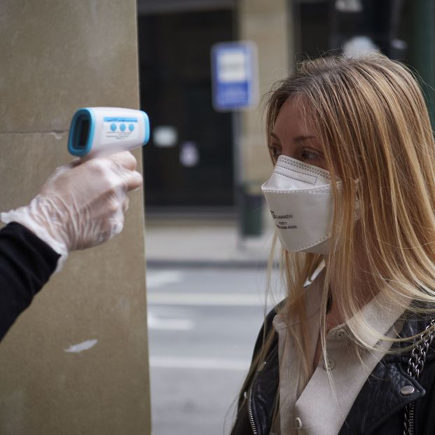 Toma de temperatura-Europa Press 