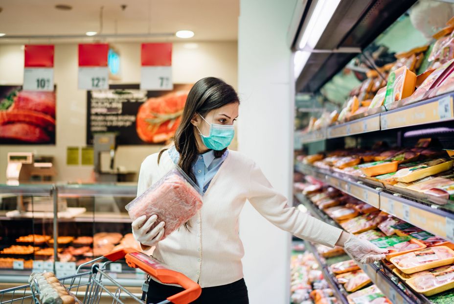 Ni rastro de coronavirus en los envases de los alimentos del supermercado