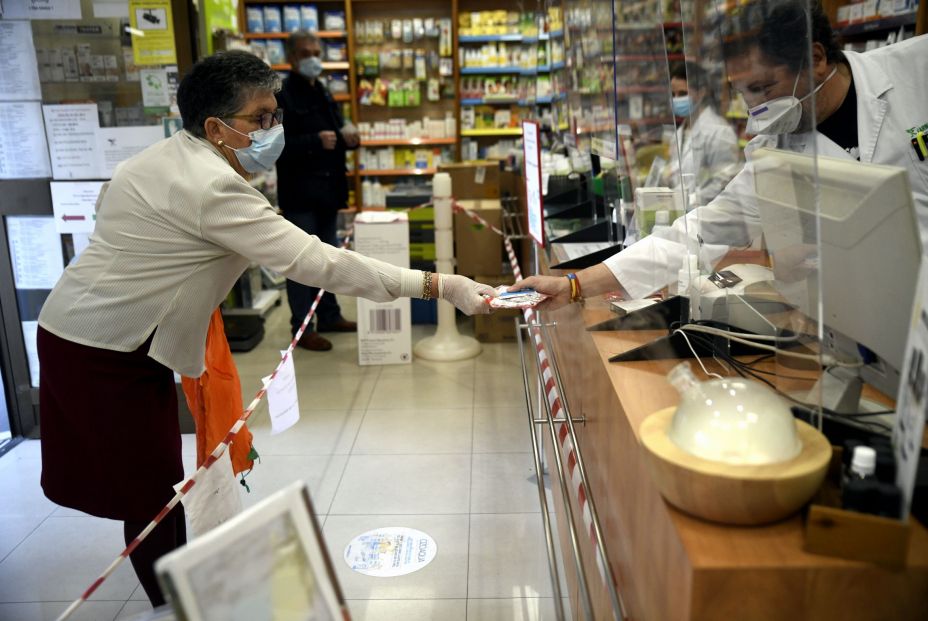 Farmacias durante la pandemia. Foto: Europa Press