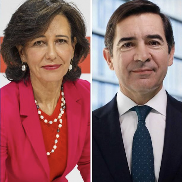 Ana Botín (Santander) y Carlos Torre (BBVA)