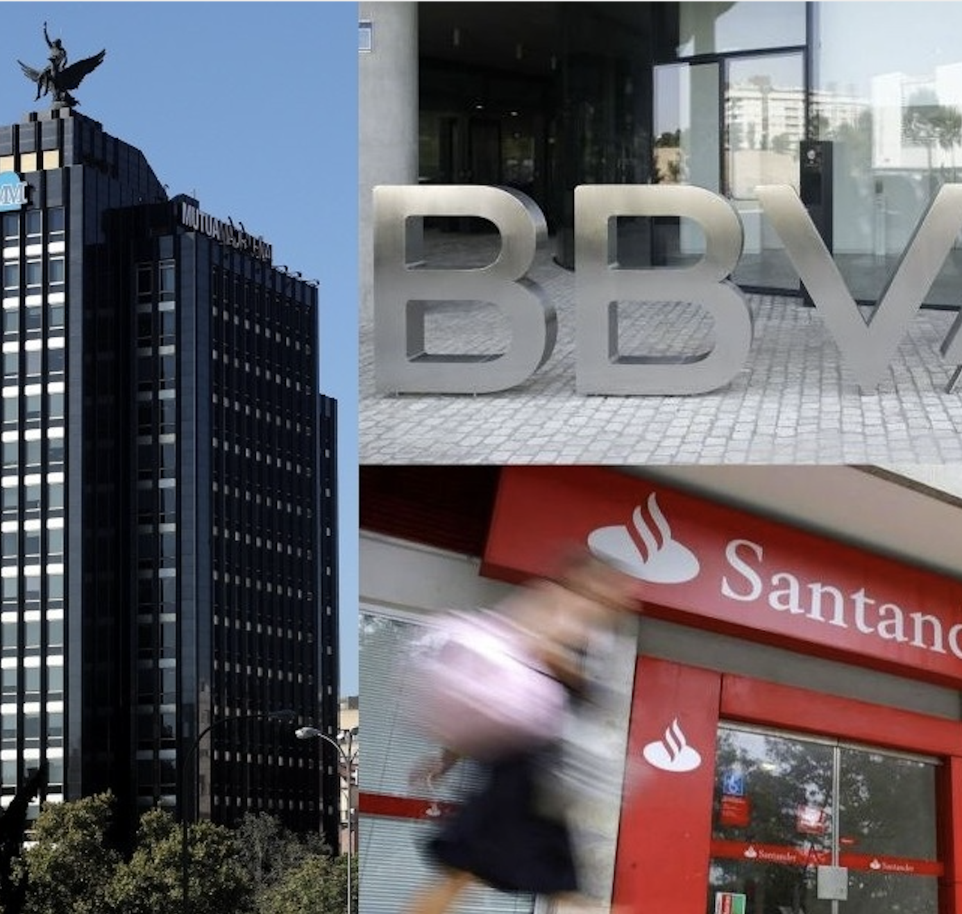 BBVA, Santander y Mutua, grandes grupos que más bajan su patrimonio en fondos de inversión en 2020