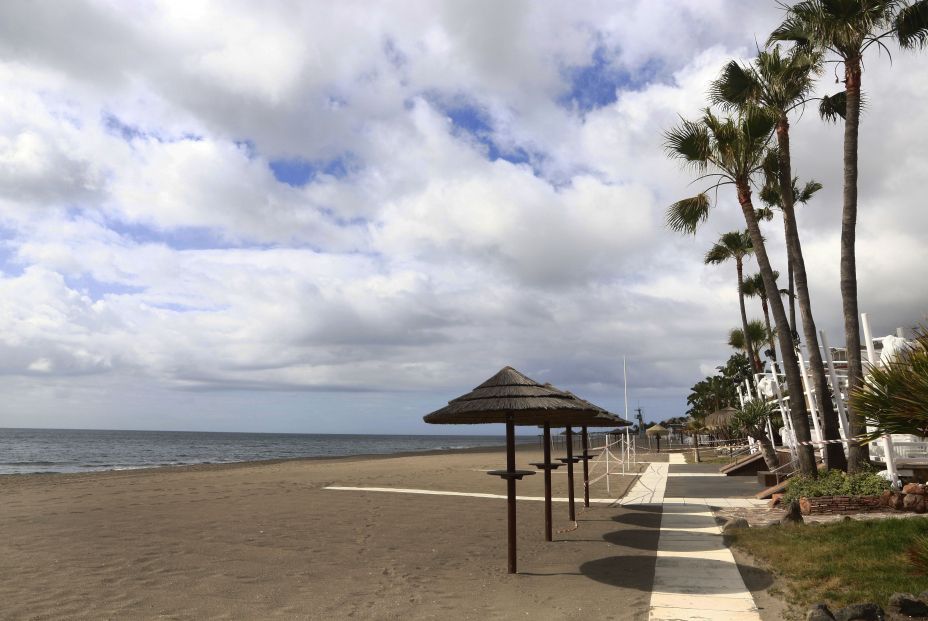  vistas paseo maritimo carihuela torremolinos donde chiringuitos