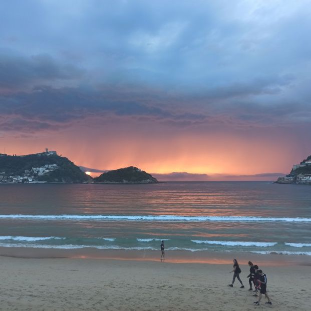 playa donostiarra concha desescalada