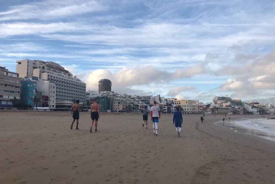 playa canteras palmas gran canaria