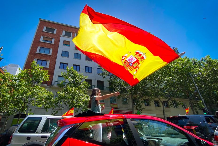 Manifestación Vox Madrid. Foto: Fernando Quintela