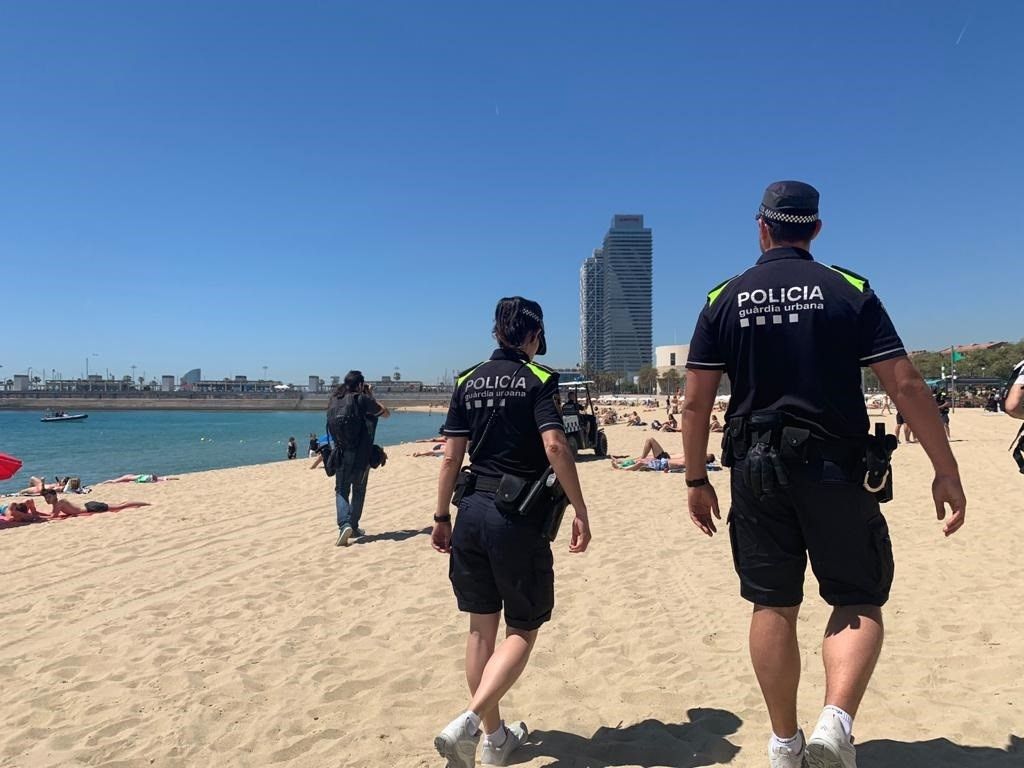 Playa de Barcelona. Foto: Europa Press 