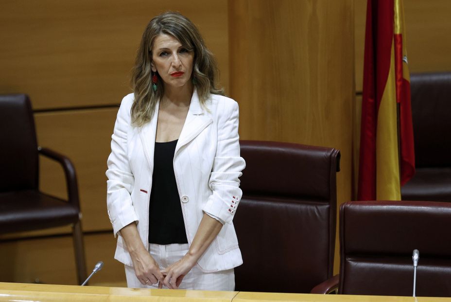 Yolanda Díaz, ministra de Trabajo. Foto: Europa Press 