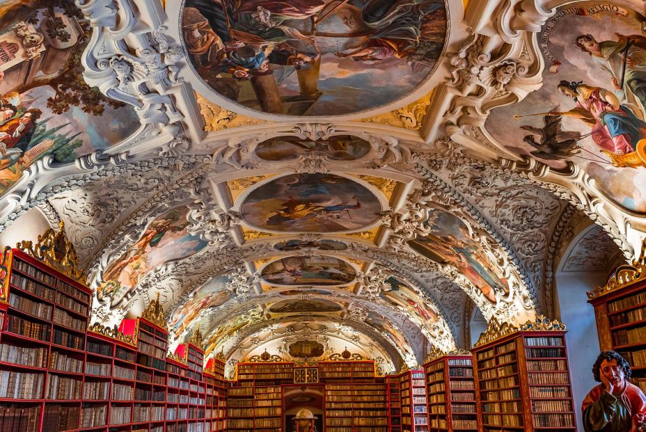 bigstock Library Of Strahov Monastery  331773379